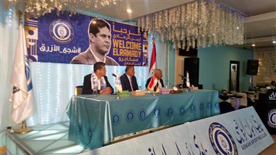 بحضور رئيس النادي.. أسوان يقدم المدير الفني أيمن الرمادي في مؤتمر صحفي لـ تماسيح النيل