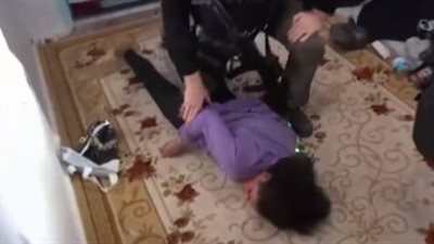 شاهد لحظة القبض على السيدة منفذة تفجير إسطنبول |فيديو