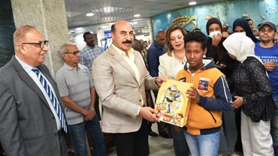 محافظ أسوان يشهد الاحتفال باليوم العالمي لمرضى السكر