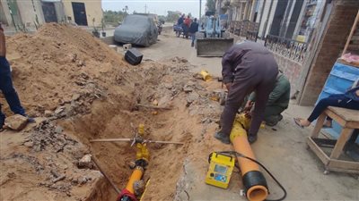 تحذير من تشغيل السخان والبوتاجاز.. تسريب بالخط الرئيسي للغاز الطبيعي بأسوان