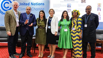 وزيرة التعاون الدولي: تمكين المرأة من المحاور والحلول الأساسية الواجب العمل عليها لمواجهة التغيرات المناخية