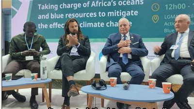 فودة يشارك في جلسة تأثير التغيرات المناخية على البحار ضمن مؤتمر المناخ