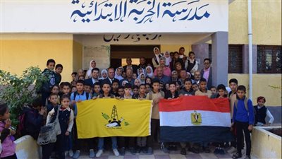 جامعة العريش تنظم قافلة متعددة التخصصات لقرية الخربة ضمن مبادرة حياة كريمة