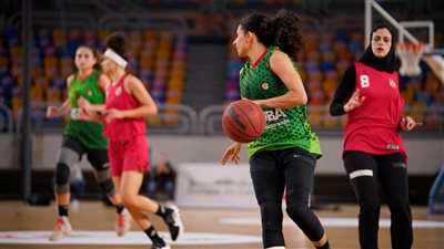 سيدات الأهلي بطل دوري المرتبط لكرة السلة على حساب سبورتنج