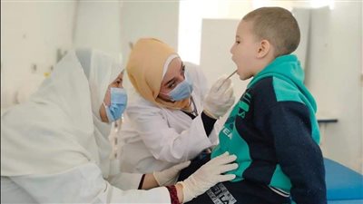 توقيع الكشف الطبي وعلاج 1926 حالة خلال قافلة طبية بقرية الروضة بمركز ملوي بالمنيا