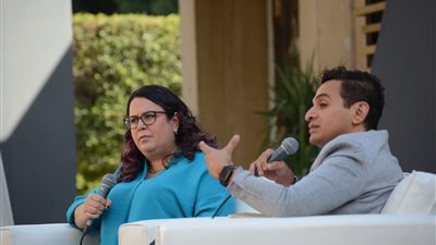 سالي الحسيني تكشف تفاصيل رحلتها مع السباحتان في مهرجان القاهرة السينمائي الدولي