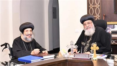البابا تواضروس الثاني يجري عدة لقاءات رعوية