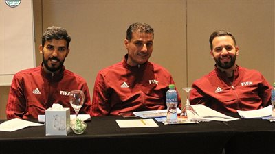 صافرة كويتية تدير مباراة مصر وبلجيكا الودية