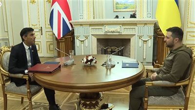 خلال زيارته لـ كييف.. سوناك يعلن تقديم 50 مليون جنيه استرليني ومنظومات دفاع جوي لأوكرانيا