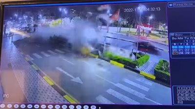 الكاميرات ترصد حادثا بشعا.. ومحافظة بورسعيد تحذر من تجاوز السرعات المحددة للقيادة | صور وفيديو