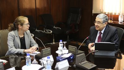 وزير الكهرباء يلتقي المديرة الإقليمية للبنك الدولي بمصر