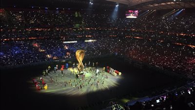 كرة وسياسة.. مشاهد على هامش افتتاح كأس العالم قطر 2022