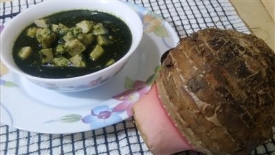 طريقة عمل القلقاس بالسلق بدون لحمة.. وصفة صيامي للنباتيين والمسيحيين