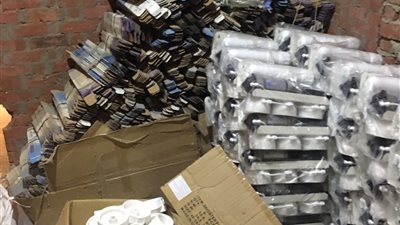 ضبط صاحب مخزن لتصنيع فلاتر المياه بدون ترخيص بالقاهرة