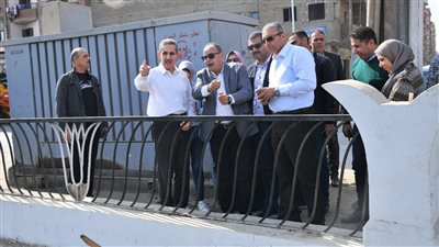 محافظ الغربية يجري جولة تفقدية لمتابعة مشروعات الرصف بطنطا