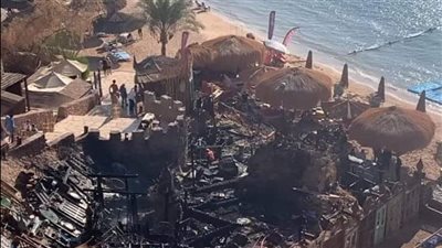 بعد تعرضه لحريق.. إدارة كافيه فرشة بشرم الشيخ: حادث محدود وتم السيطرة عليه دون إصابات