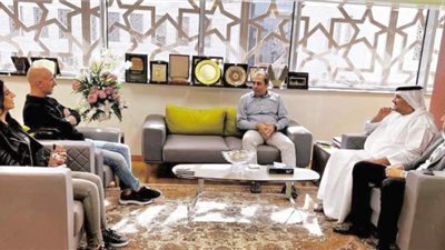 رئيس شركة العاصمة يلتقي وفدًا من الإمارات لبحث التعاون في إقامة المعارض والمؤتمرات