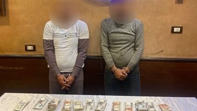 القبض على شخصين بحوزتهما كمية من المخدرات في المطرية