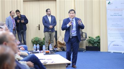 خبير برازيلي يناقش مع مهندسي الإسكندرية استخدام مواد صديقة للبيئة في البناء