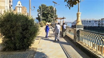 الإسراع بإنهاء أعمال التطوير الجارية بمدينة إدفو لتسهيل حركة الأفواج السياحية في أسوان