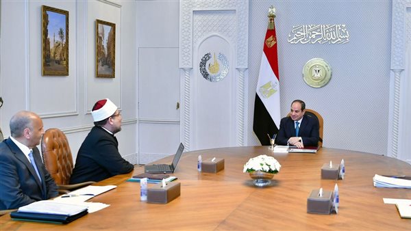 السيسي ووزير الأوقاف