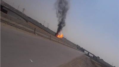 القابضة للغازات الطبيعية تكشف تفاصيل كسر خط غاز أثناء أعمال تطوير محور المحمودية