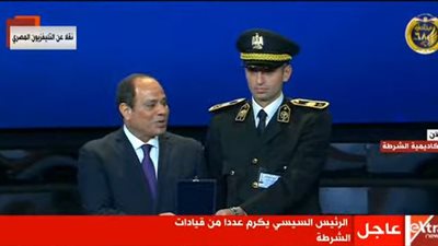 في عيدها الـ68.. السيسي يكرم عددًا من قيادات الشرطة