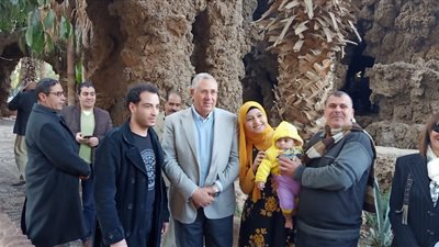 وزير الزراعة يتفقد حديقة الحيوان للاطمئنان على رضا الزائرين خلال عطلة عيد الشرطة (صور)