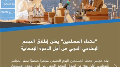 مجلس حكماء المسلمين يطلق التجمع الإعلامي العربي من أجل الإخوة الإنسانية