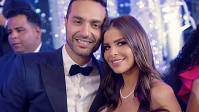 كريم فهمي يهنئ زوجته بعيد ميلادها بهذه الكلمات (صورة)