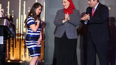 “القباج” تشارك في تكريم 50 سيدة ونابغين من ذوي الإعاقة خلال قمة مصر الأفضل