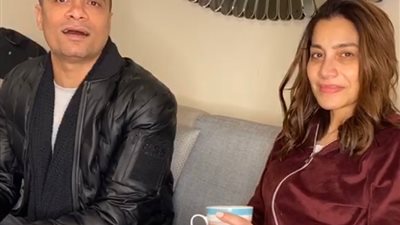 بسمة وهبة تُعلن تعاونها مع حسن شاكوش في عمل جديد (صورة)