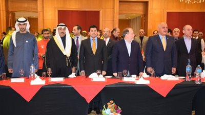 وزير الرياضة يفتتح “العربية للرماية” وبطولة الشيخة فاطمة بنت مبارك للسيدات (صور)