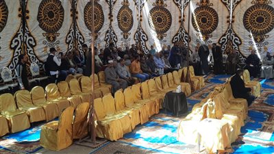 توفي بأزمة قلبية حادة.. سرادق عزاء للفنان التشكيلي حسن الشرق بمسقط رأسه في المنيا | فيديو