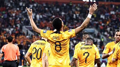 نتيجة مباراة هولندا والإكوادور الشوط الأول.. الطواحين تتقدم بهدف جاكبو