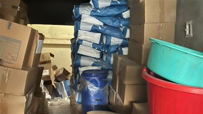 هيئة الدواء: ضبط مخزن غير مرخص يحوى أدوية بيطرية منتهية الصلاحية