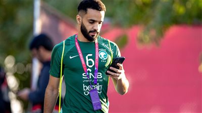 إصابة محمد البريك لاعب السعودية وشكوك حول مشاركته أمام المكسيك في كأس العالم