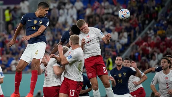 مباراة فرنسا والدنمارك