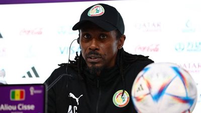 أليو سيسيه يغيب عن المؤتمر الصحفي لمباراة السنغال وإنجلترا في كأس العالم