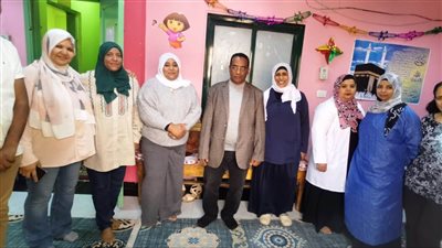 الاحتفال بعيد الطفولة داخل دار رعاية الأطفال بأسوان