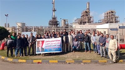 تعرف على مطالبهم.. بدء اعتصام مفتوح للعاملين بالشركة المصرية لإنتاج السترين بالإسكندرية