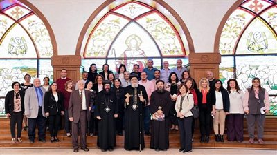 البابا تواضروس الثاني يلتقي العاملين في برامج أسقفية الخدمات