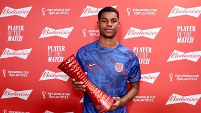 راشفورد يفوز بجائزة أفضل لاعب في مباراة ويلز وإنجلترا