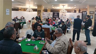 تفوق مصري في اليوم الثاني من بطولة الإسكندرية الدولية للبريدج | صور