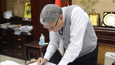 محافظ المنيا يعتمد المخطط التفصيلي لقرية دير البرشا بمركز ملوي