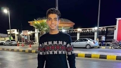 تشييع جنازة جثمان طالب ثانوي صدمه توك توك في بني سويف 