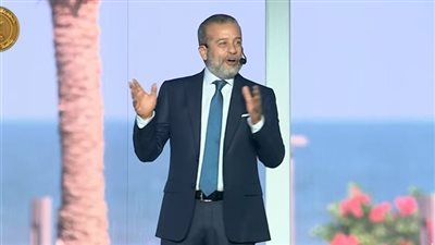 شرف عظيم ليا.. أول تعليق من شريف منير بعد مشاركته في مؤتمر المنصورة الجديدة