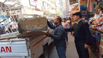 رفع 1900 حالة تعدٍ وإشغال للمنشآت التجارية والمقاهي بالجيزة