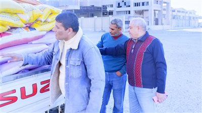 ضبط 3.5 طن أرز أبيض قبل بيعها في السوق السوداء بالغربية 