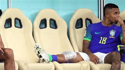 غياب خيسوس وتيليس عن منتخب البرازيل لنهاية كأس العالم بسبب الإصابة 